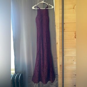 Size 4 David bridal prom dress worn once